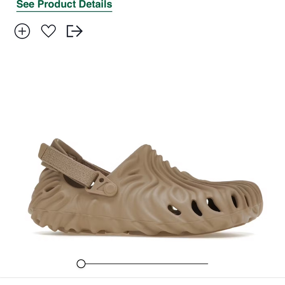 NWT Salehe Bembury Horchata Sold Out Crocs